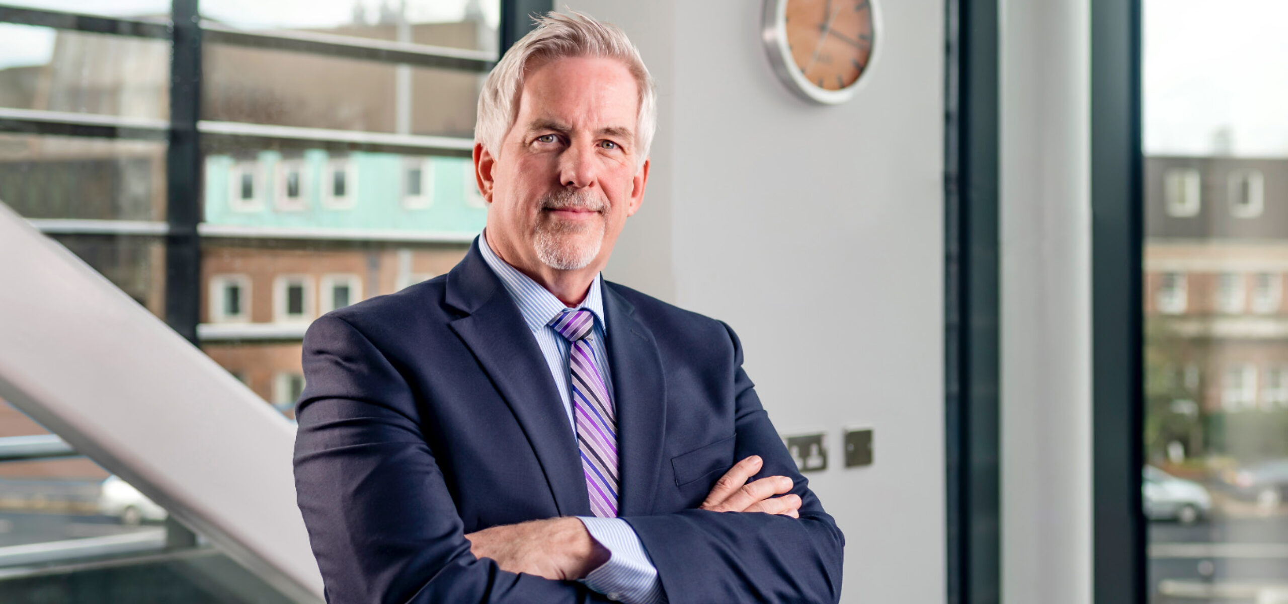 Professor Robert Bristow, Director of the Manchester Cancer Research Centre, looking at the camera