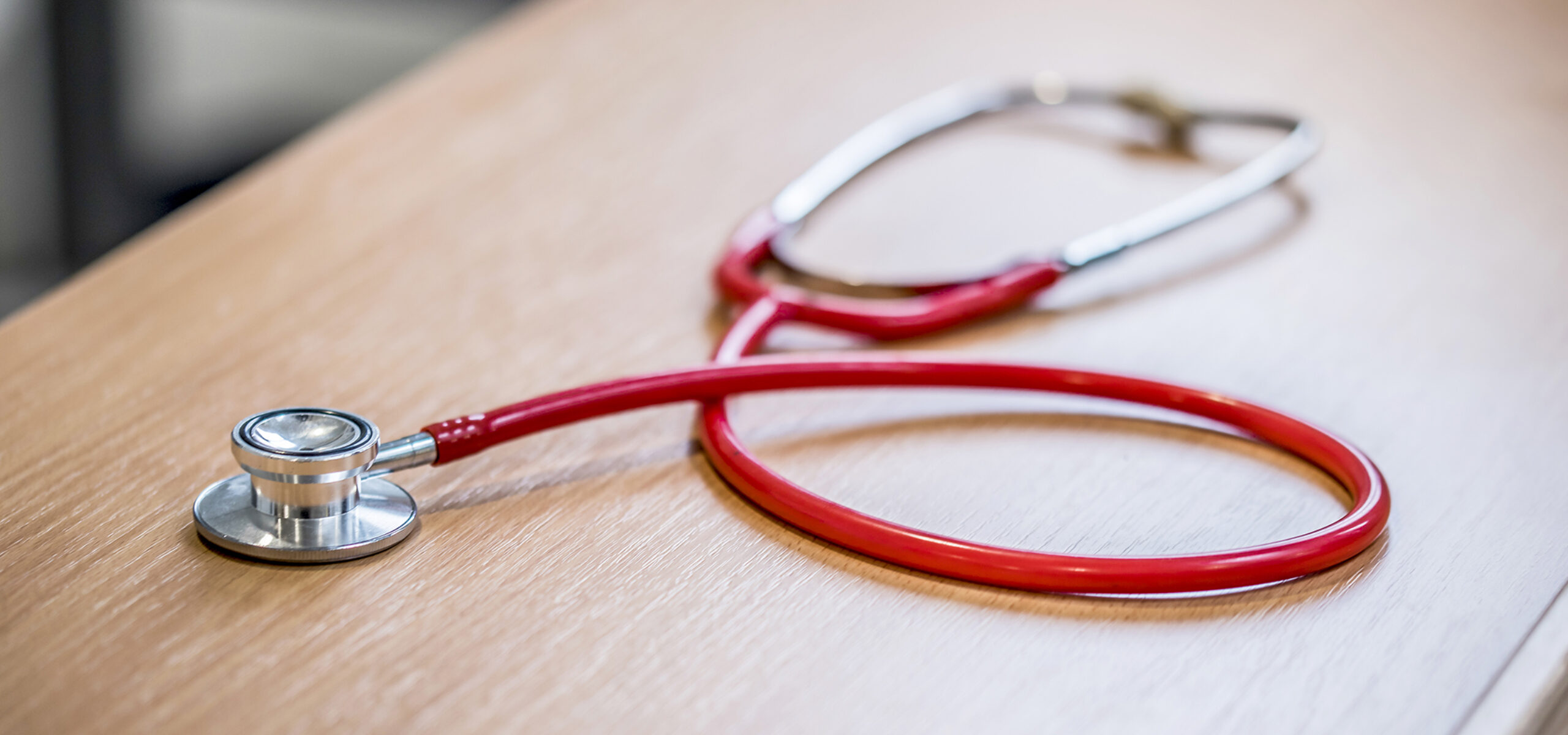 Stethoscope on a table