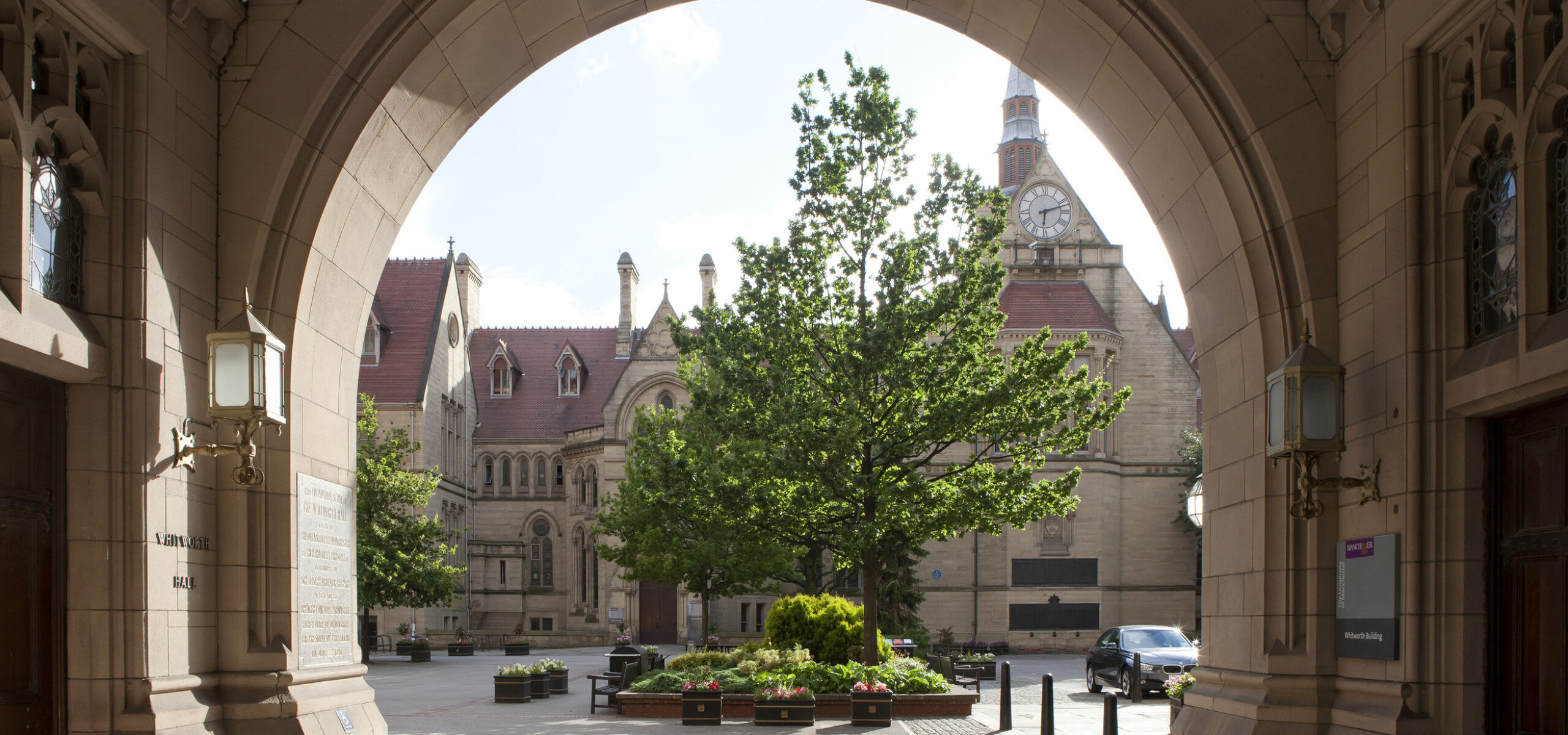 Whitworth Hall arch