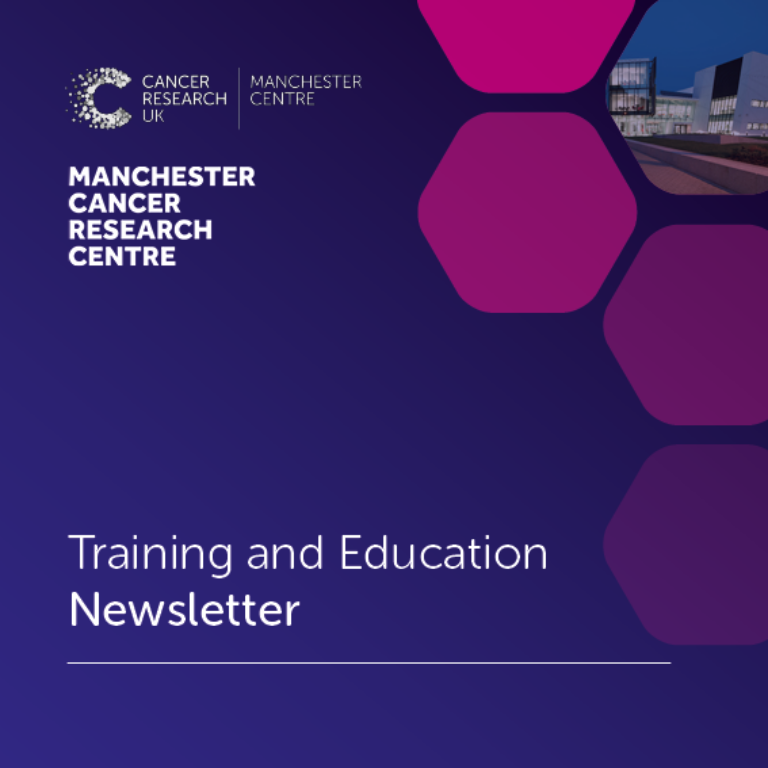 Training and Education Newsletter Front cover