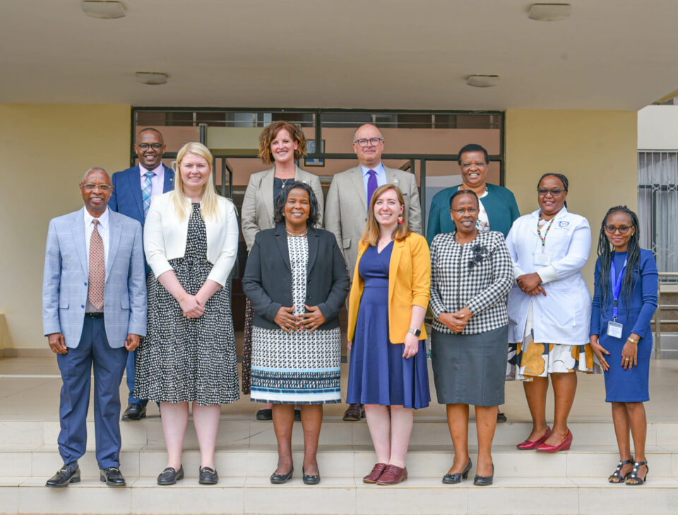 MCRC delegation visiting Kenya outside KUTRRH