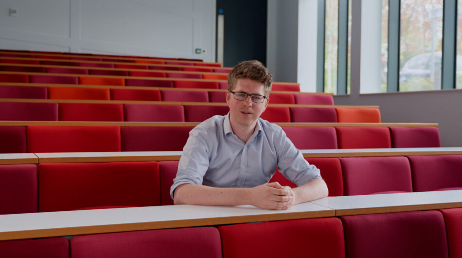 Martin Swinton in the OCRB Lecture Theatre