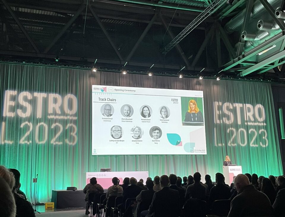 MCRC Team attending the opening ceremony of ESTRO 2023