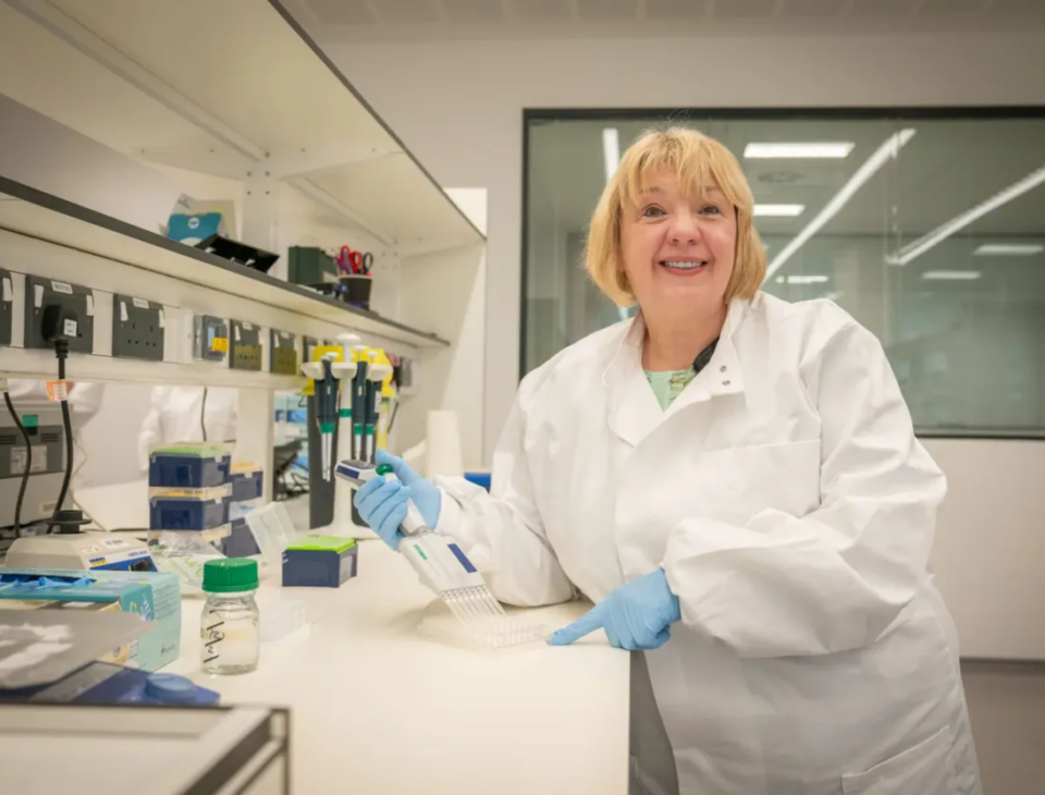 Sharon at the National Biomarker Centre