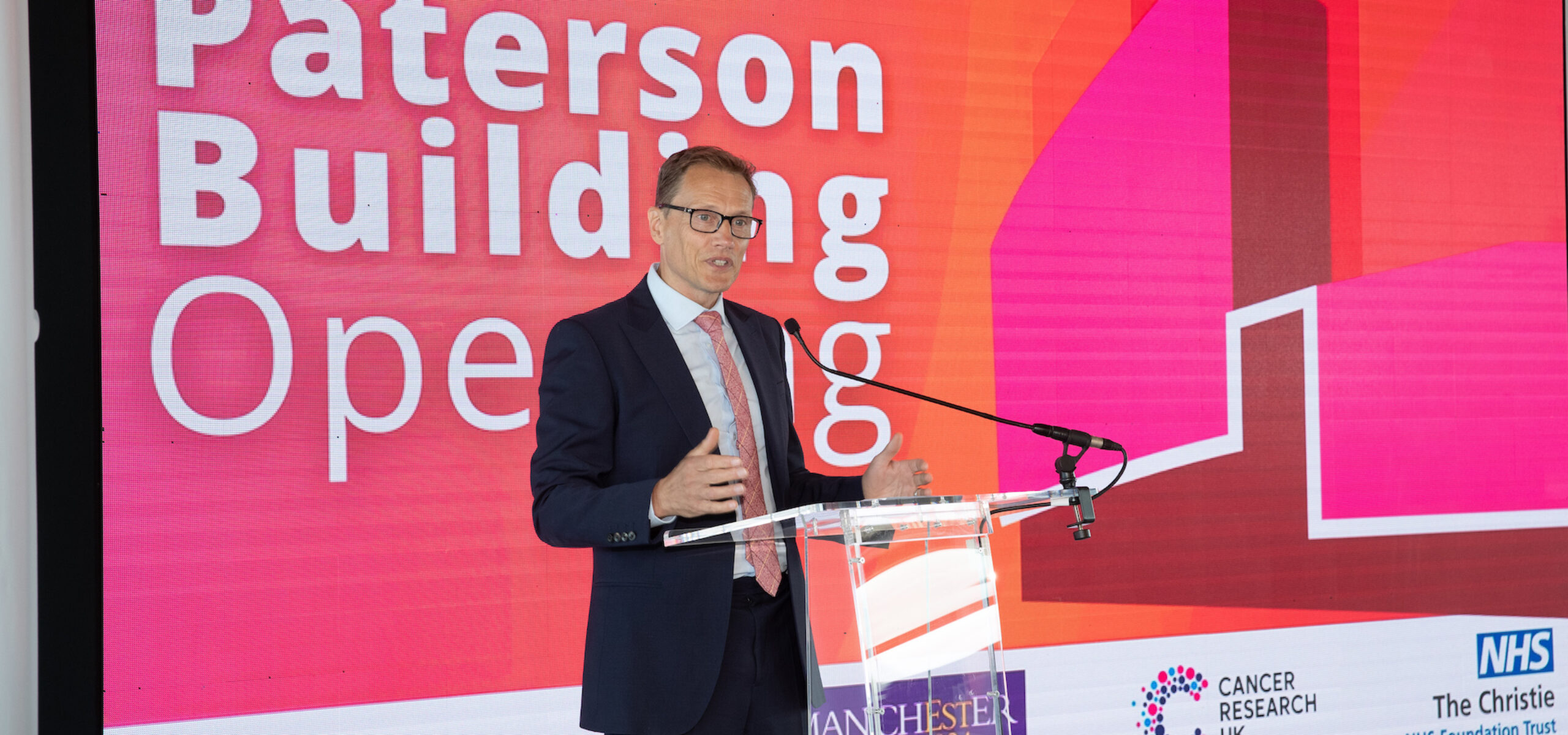 Manchester Cancer Research Centre - The Paterson Building Officially Opens